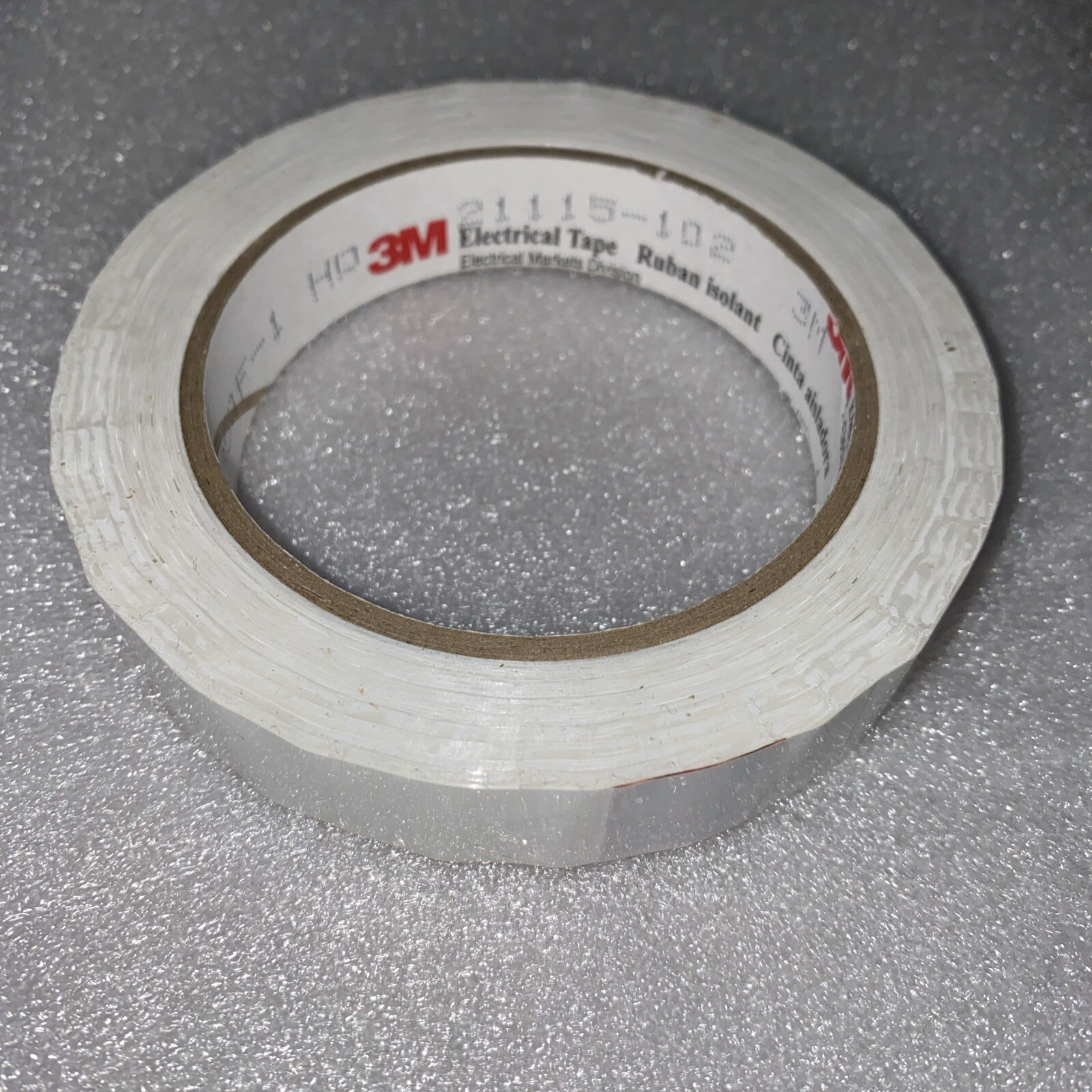 3M 1350F-1 WHITE Electrical Tape, 3/4″x 72yds, Flame Retardant THREE ROLLS