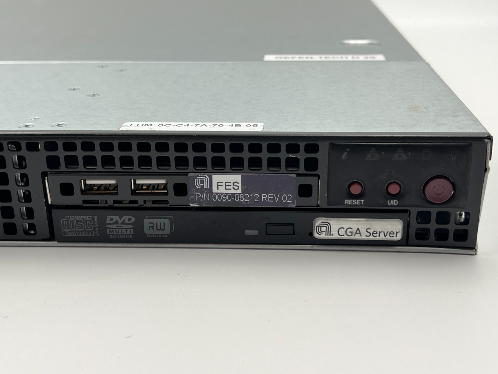 APPLIED MATERIALS 0090-08212 ASSEMBLY CGA SERVER SM 1U 2.33-8GB-500GB-HWR AMAT