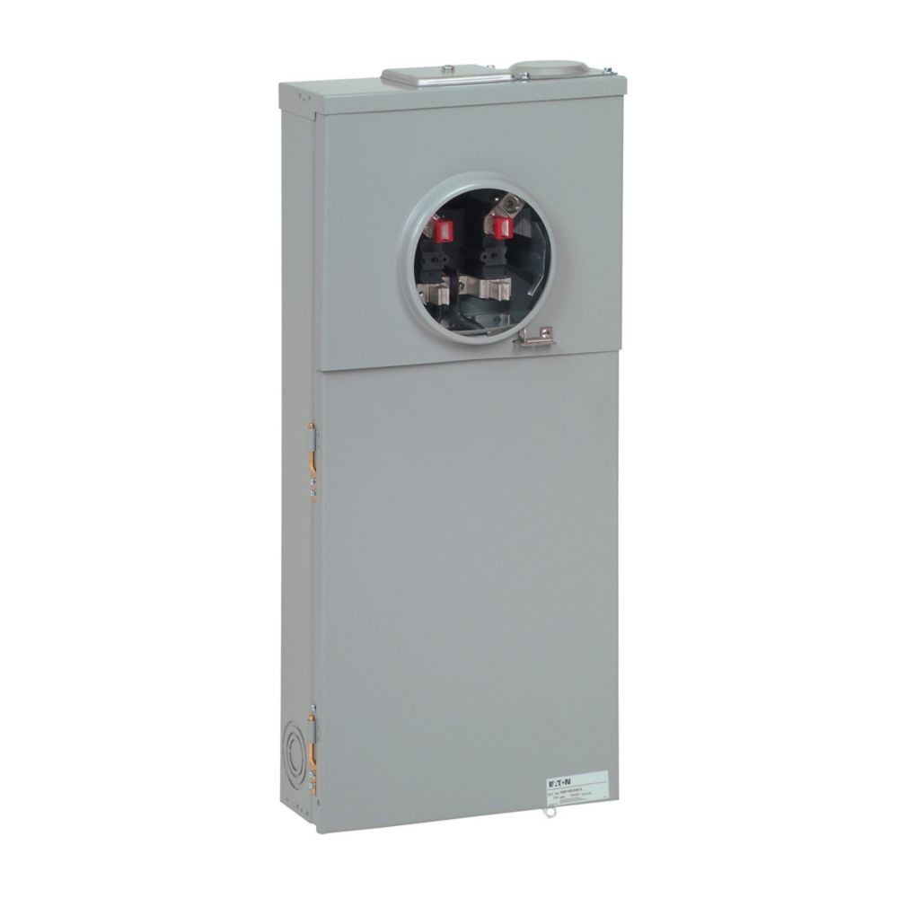 Eaton MB816B200BTS 200A Resi Meter Breaker, NEMA 3R, 120/240 Vac