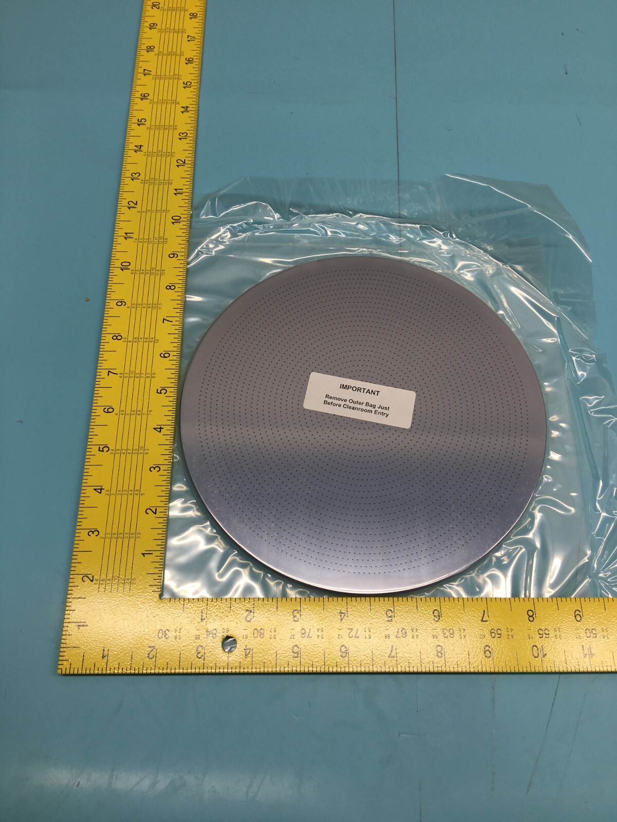 LAM 715-011909-501 PLATE, UPPER ELCTDRODE 8″ POLISHED CAPTIVE, 123496