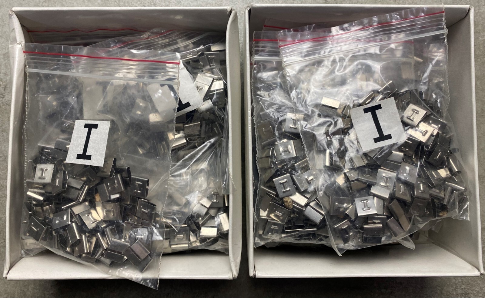 HAYATA ID-I, Stainless Steel Cable Marker 316SS, Symbol “I” , 100 Pc’s Pkt