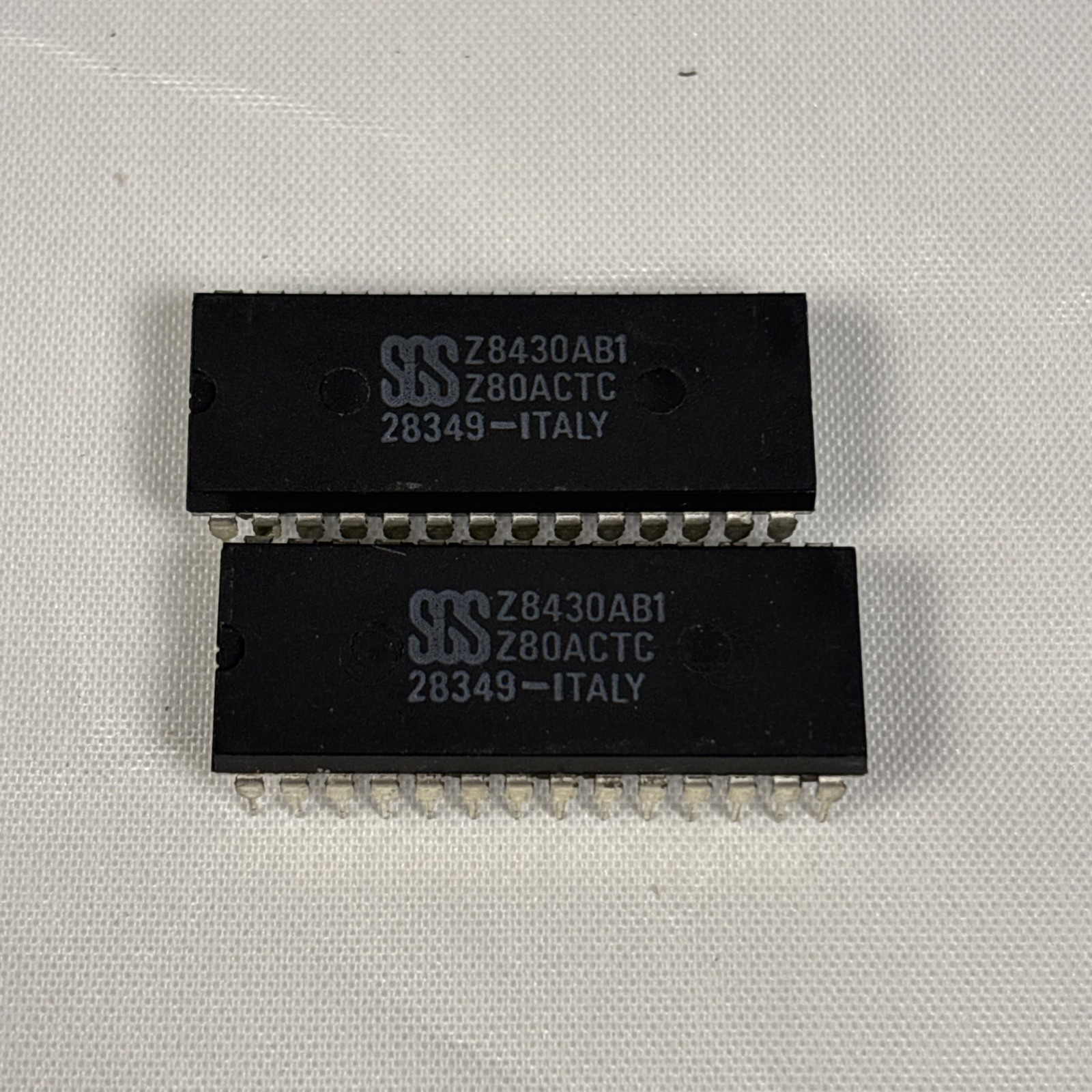 NOS Z8430AB1 28349 Italy SGS Set of 2 IC’s GUARANTEED