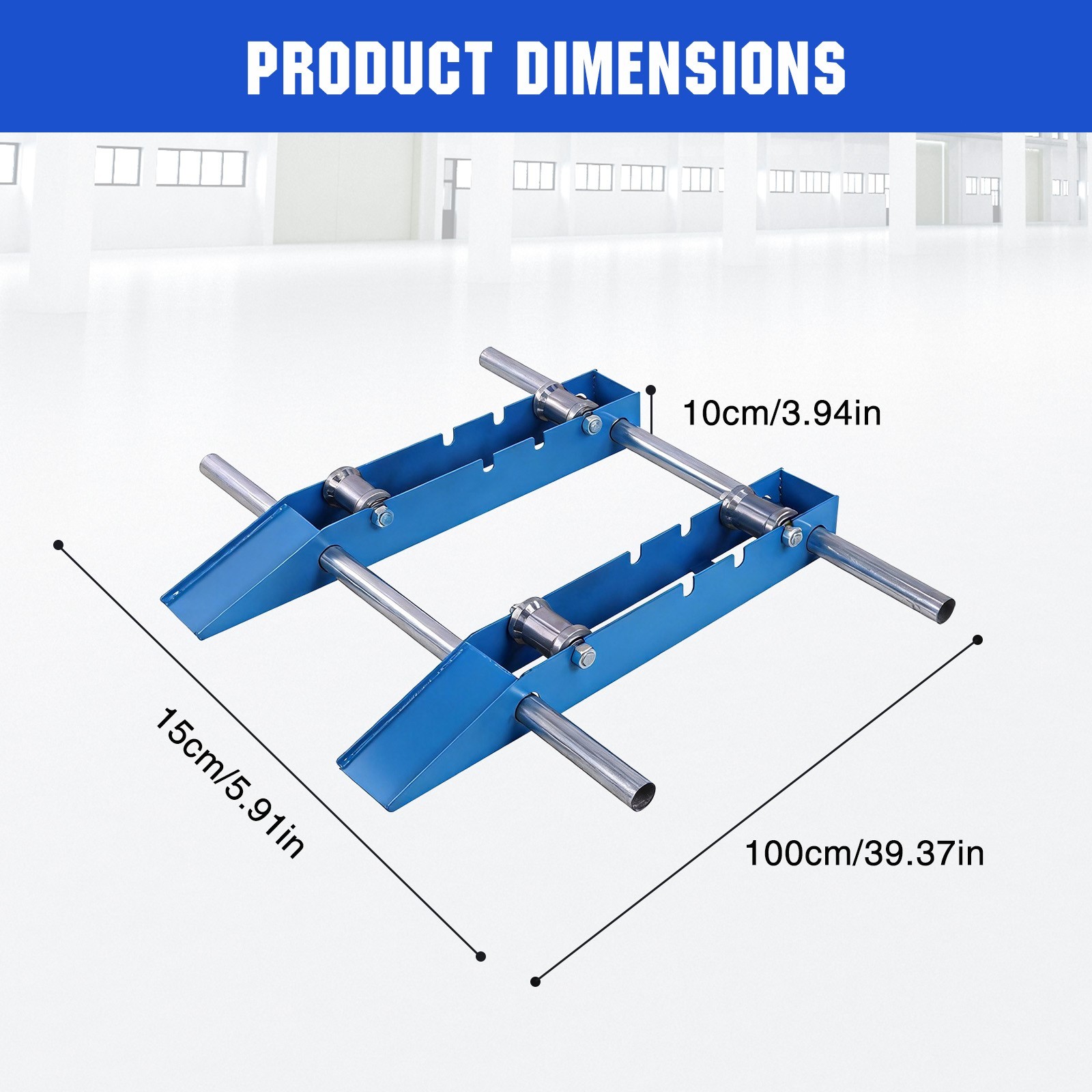 Wire Cable Reel Roller Stand 3307 LBS Commercial Industrial Steel Wire Dispenser