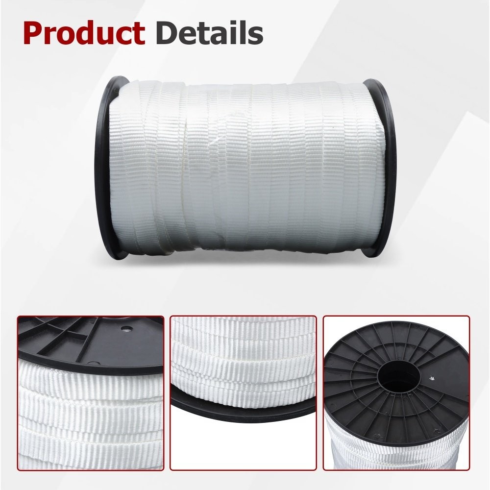 Findmall Polyester Pulling Tape Mule Tape 3/4″ x 528′ 2500 lbf Tensile Capacity