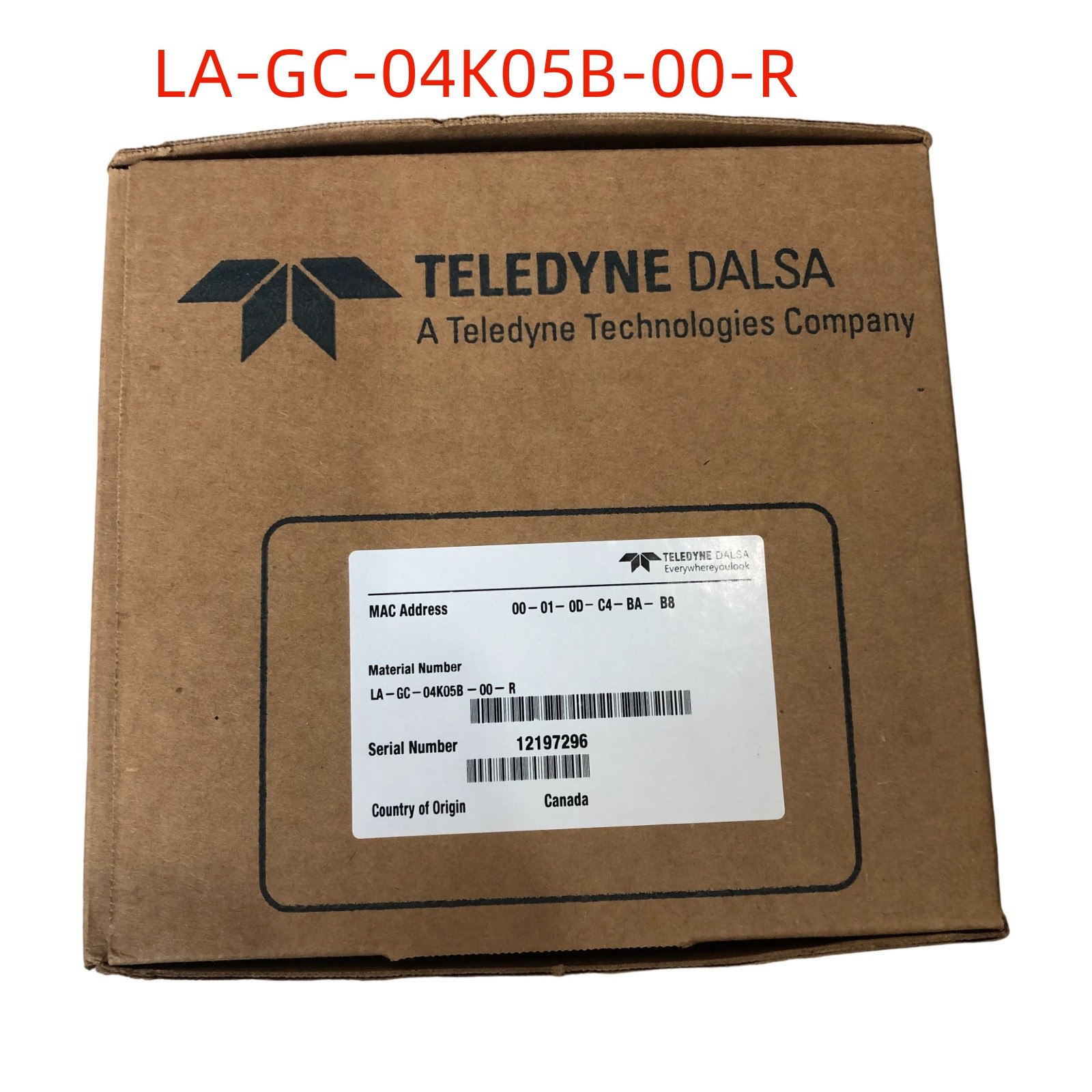 DALSA LA-GC-04K05B-00-R New Line Scan Camera