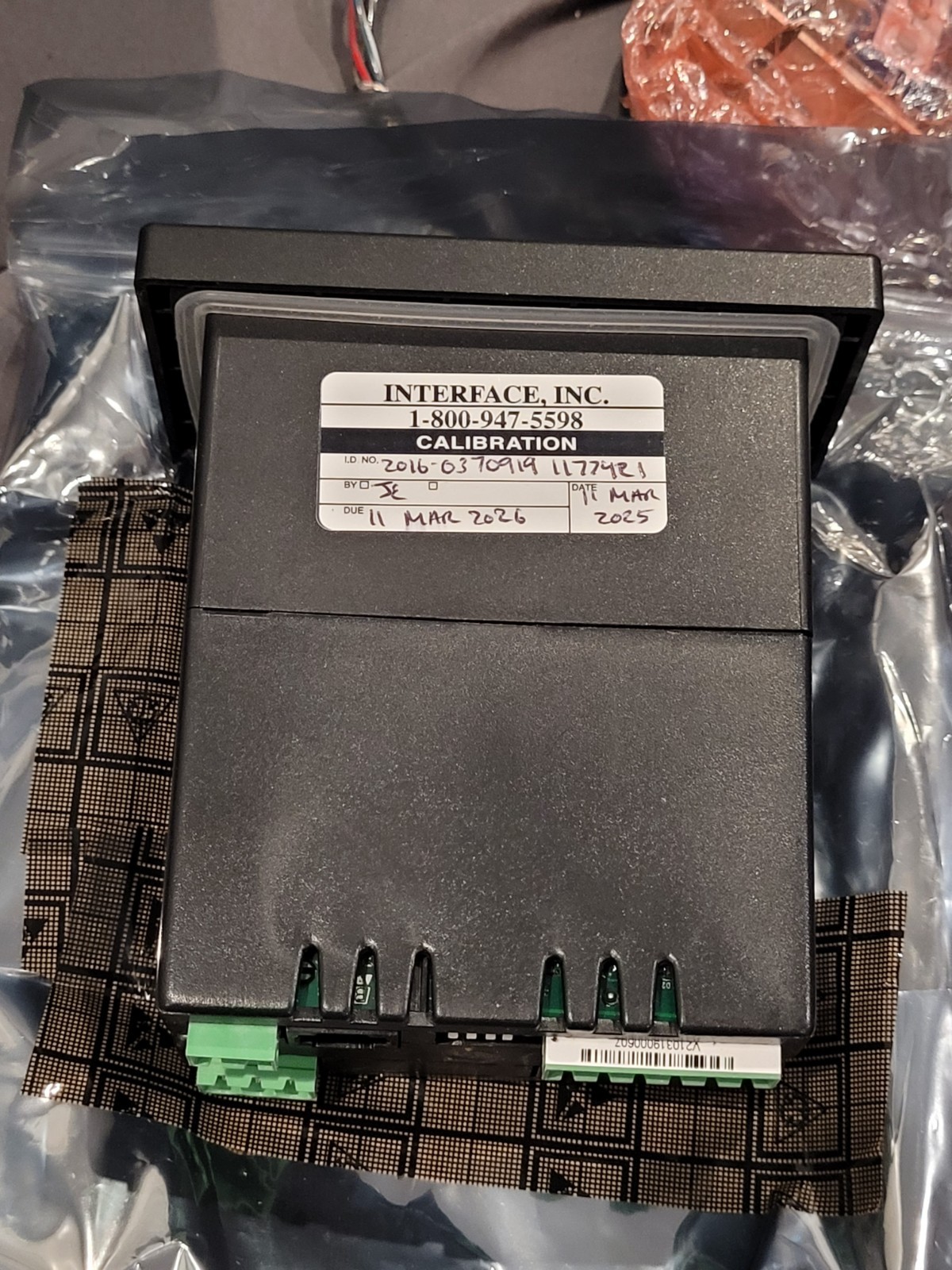 FORCE TRANSDUCER SSM-AJ-3000 And STRAIN GUAGE INTERFACE 9890- 001-1 In Case