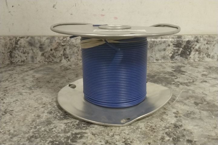Grote 87-7510 ~500 Ft Length 14 AWG 60V Blue Primary Automotive Wire (CW)