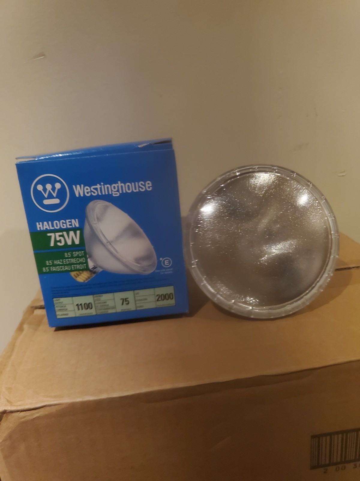 Westinghouse 75 watt Par30 short neck spot(8.5*) halogen