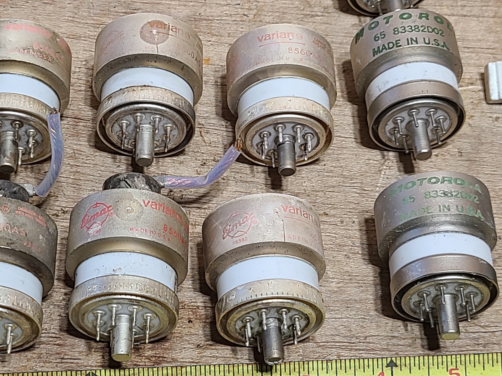 Lot of 15 Electron Tube | Tube Valve Eimac 8560AS,4CS250R/Motorola 65-83382D02,