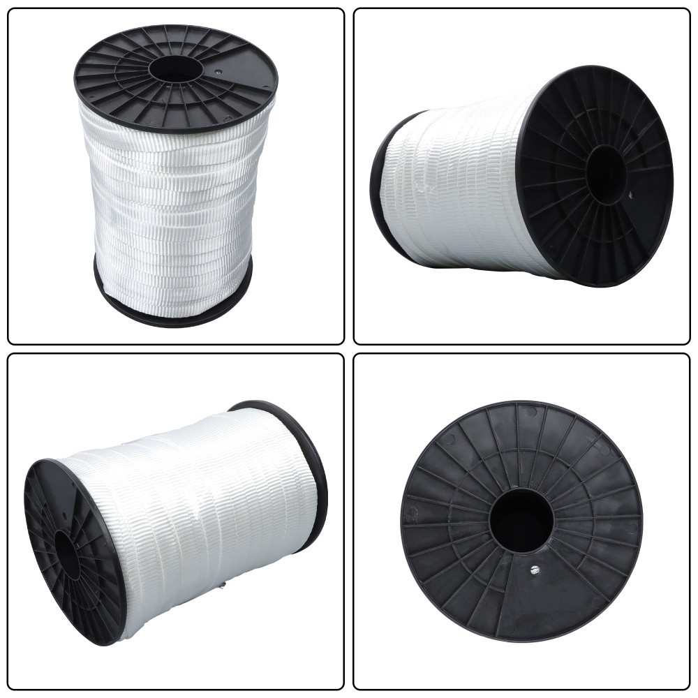Polyester Pull Tape 3/4″ x 528′ Mule Tape Flat Rope 2500 lbf Tensile Capacity