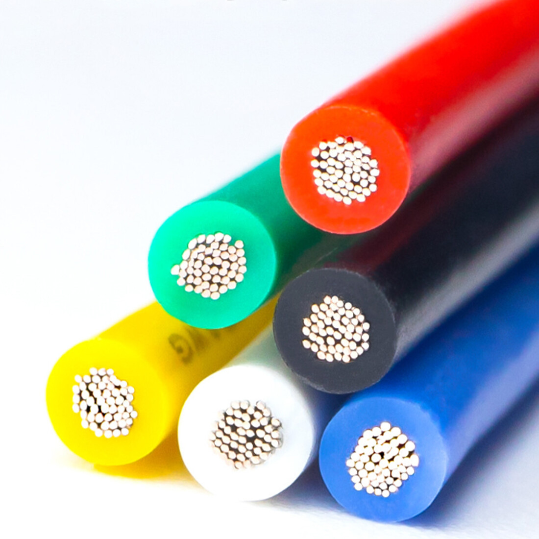 UL3135 Flexible Soft Silicone Wire Cable 10~30AWG Tinned Copper-All Colours/Size