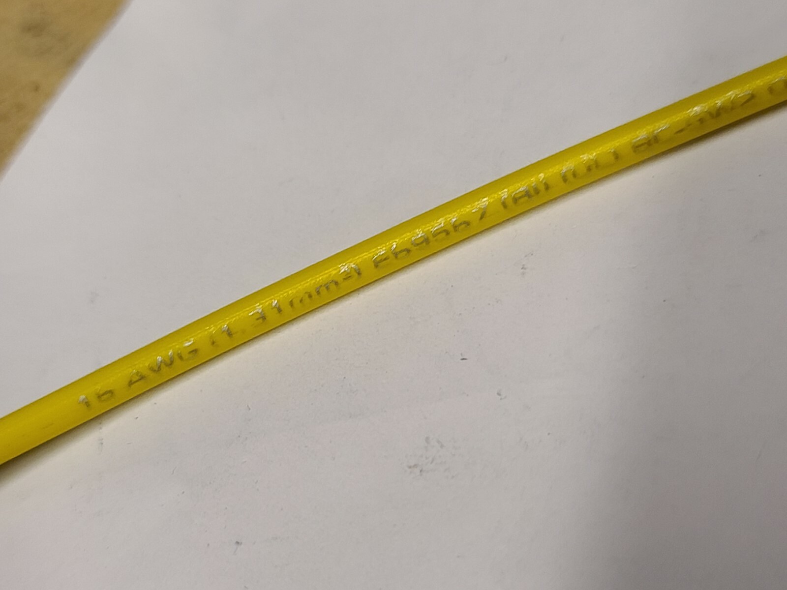 Southwire/Copperfield #16awg 26×30 Boat Cable BC-5W2 Hook-Up Wire Yellow /100ft