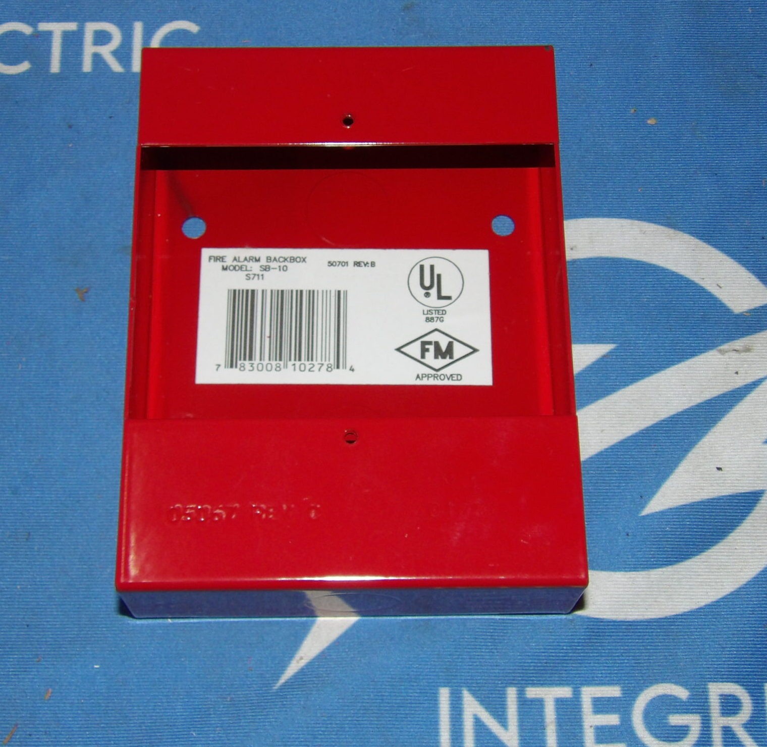 Lot of 16 NEW Fire-Lite SB-10 Rev B Fire Alarm Backboxs + 1 Year Warranty