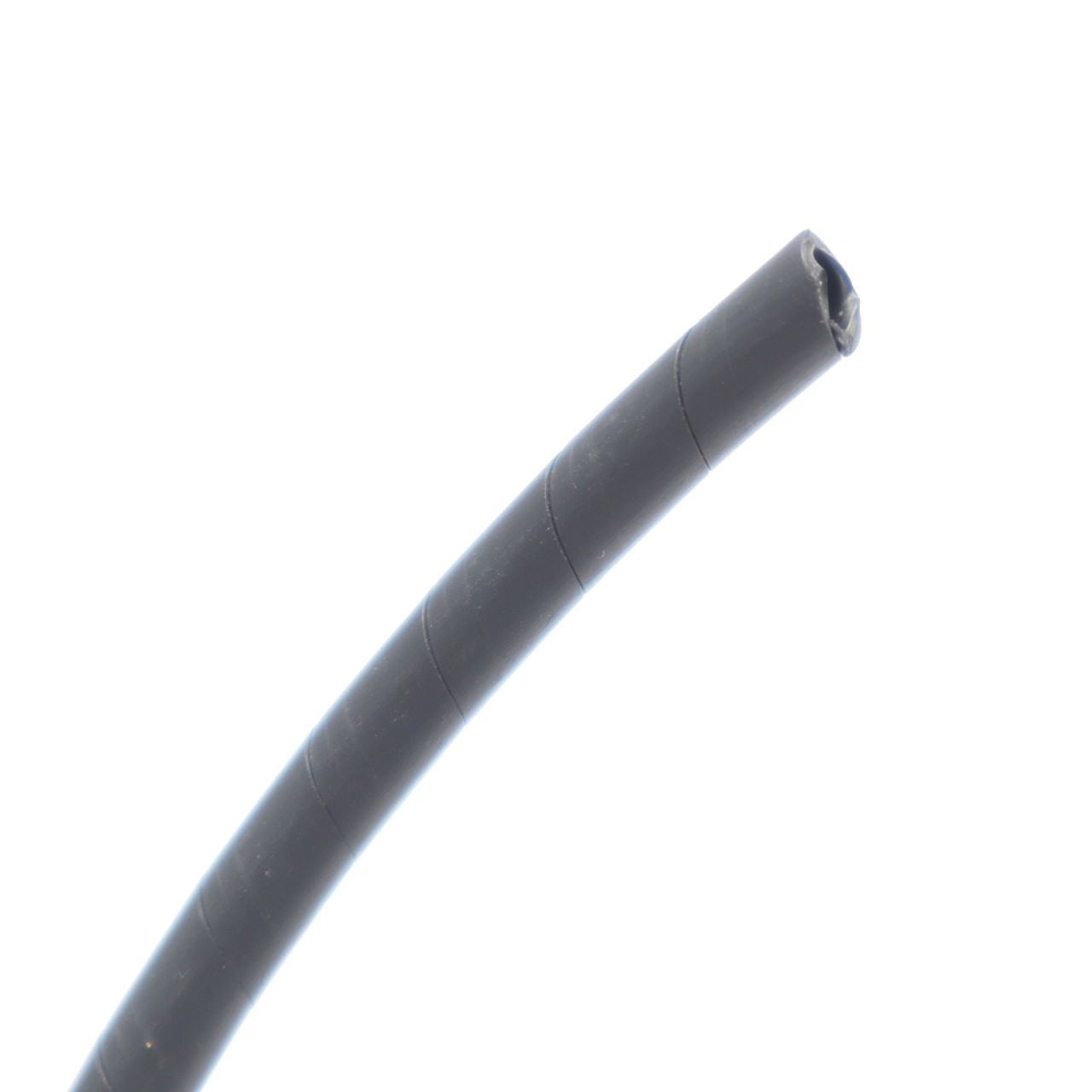 Spiral Wrap Tubing 1/4 Inch, Gray, 25ft