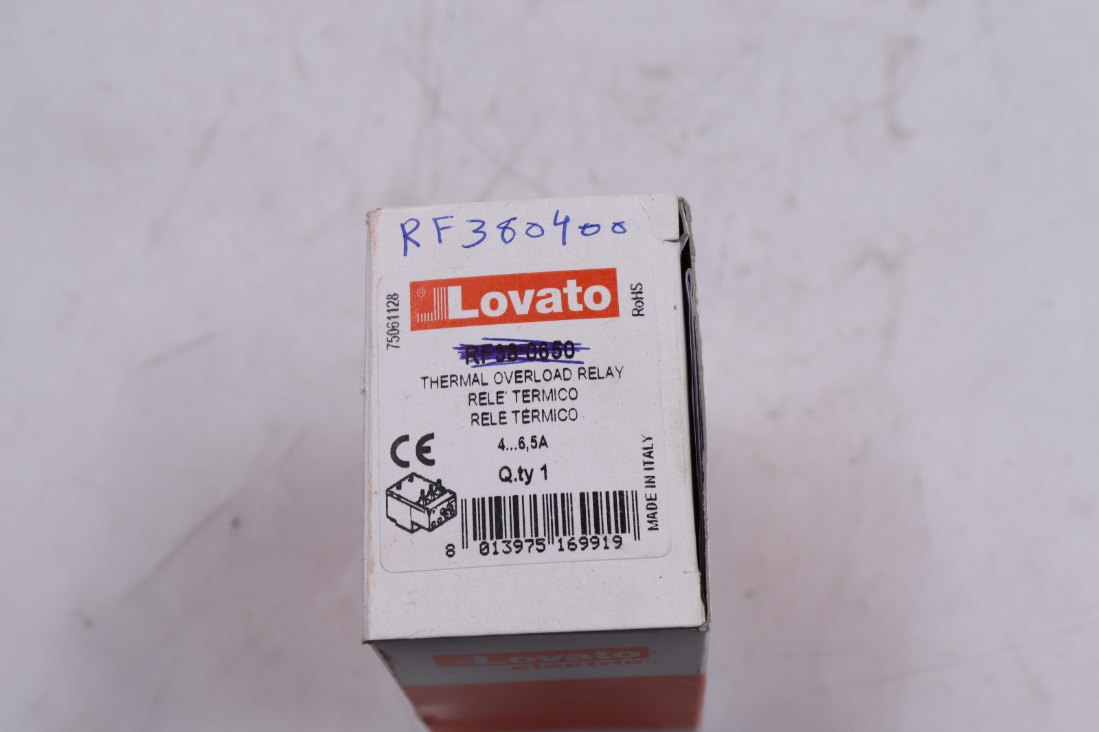 Lovato RF38 0650 Thermal Overload Relay MADE IN ITALY
