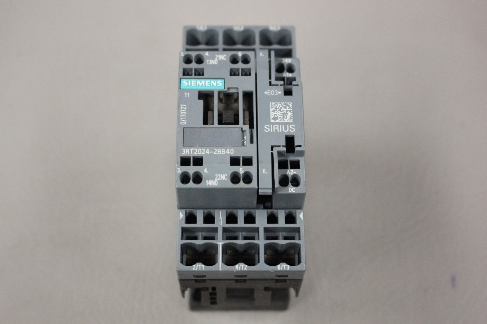 SIEMENS SIRIUS 3RT2024-2BB40 CONTACTOR MODULE