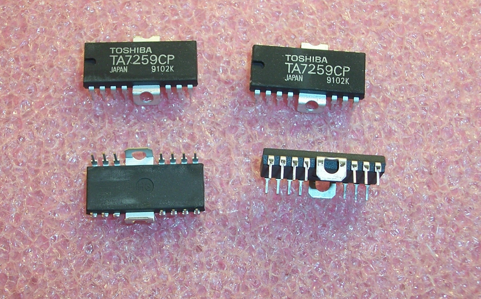 QTY (5) TA7259CP TOSHIBA HDIP-14-P-500 DC MOTOR DRIVER NOS