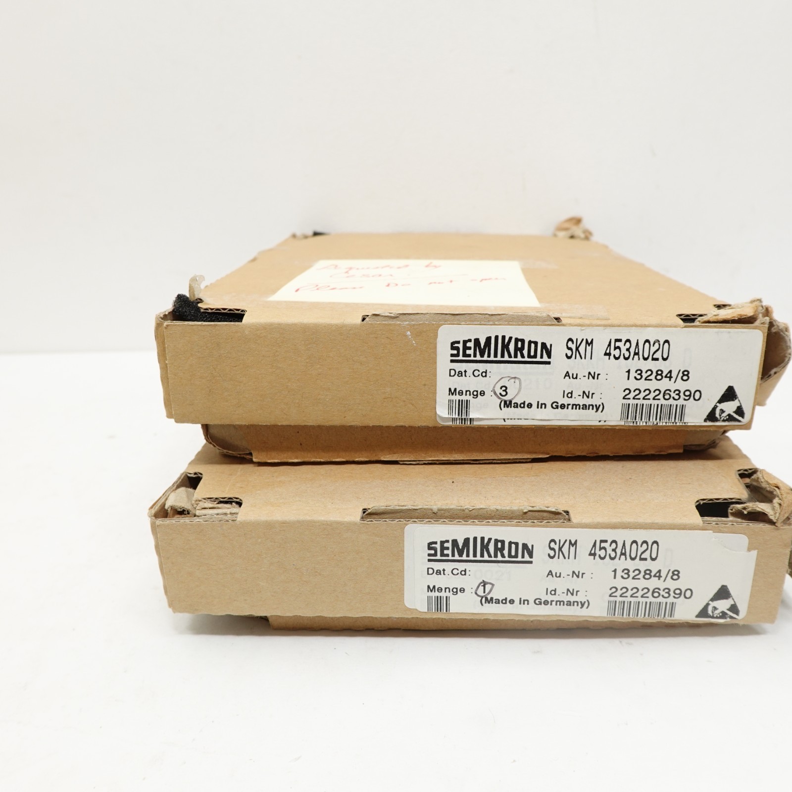 Lot 4 Semikron SKM 453A020 IGBT Power Modules New Germany SKM453A020