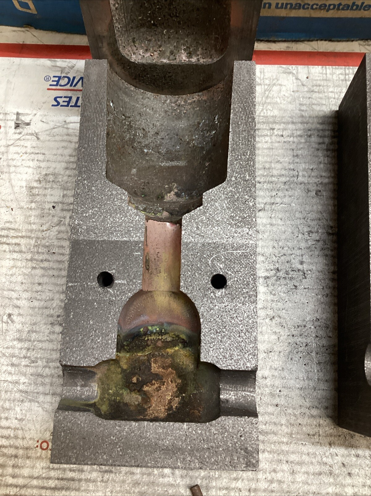 ERICO CADWELD IP-A SSC-2Q MOLD 4/0 AWG CONC RUN & TAP #90 CART ED4U 3295