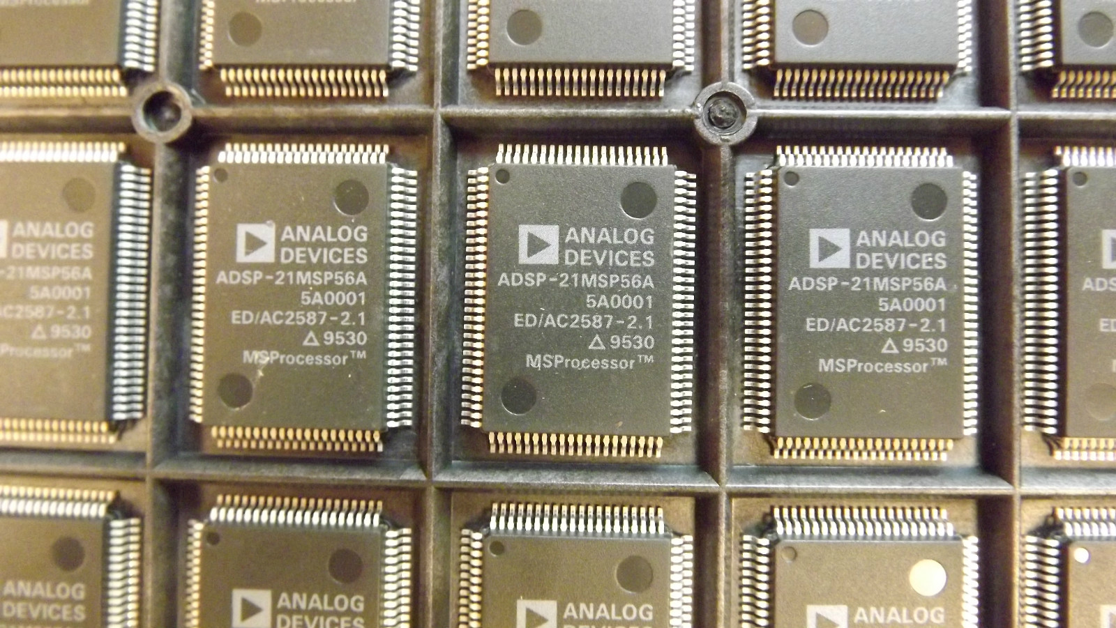 ADSP-21MSP56A MIXED SIGNAL PROCESSOR WITH HOST INTERFACE PORT 100P QFP