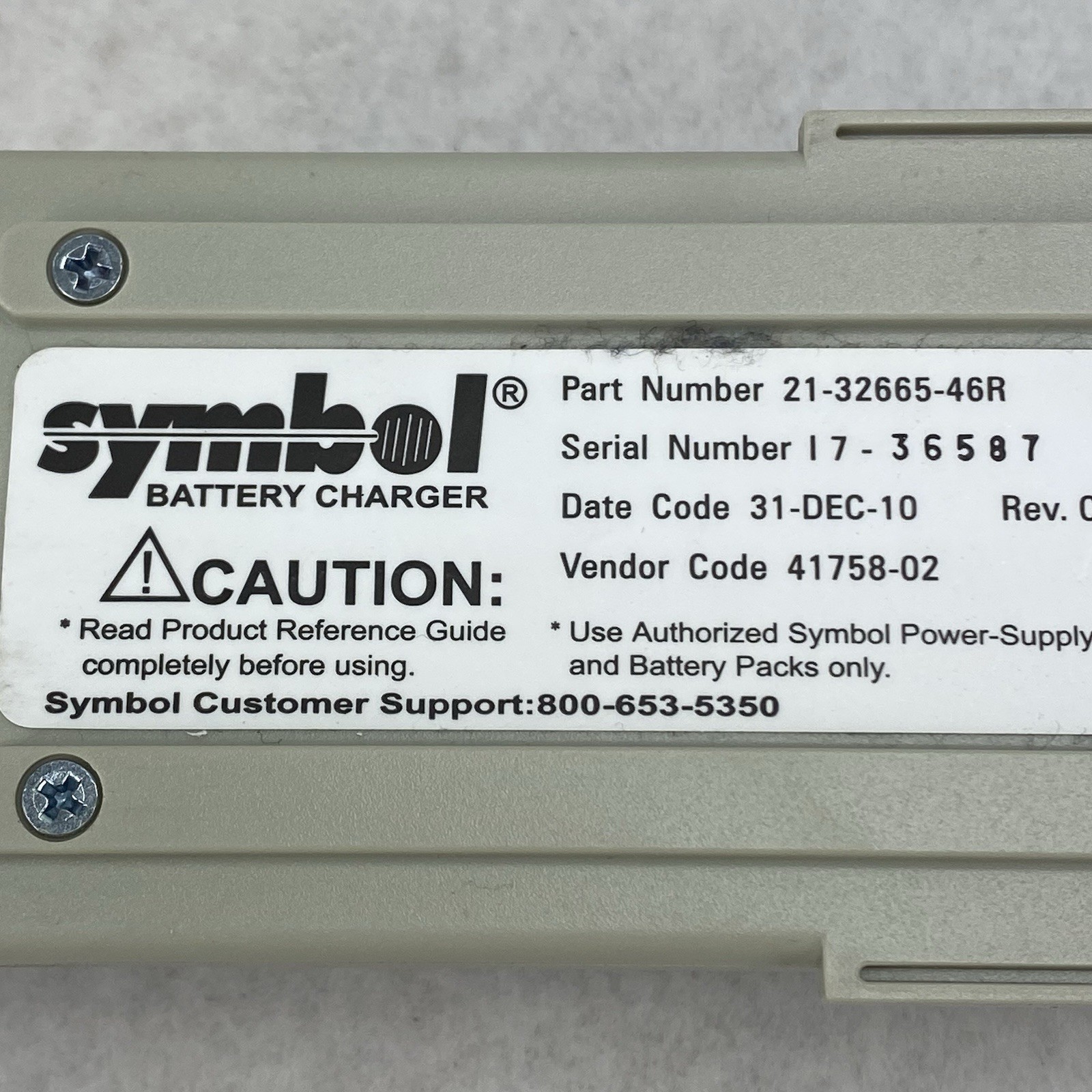 Symbol 21-32665-46R Universal Battery Charger Adapter (Lot of 4)