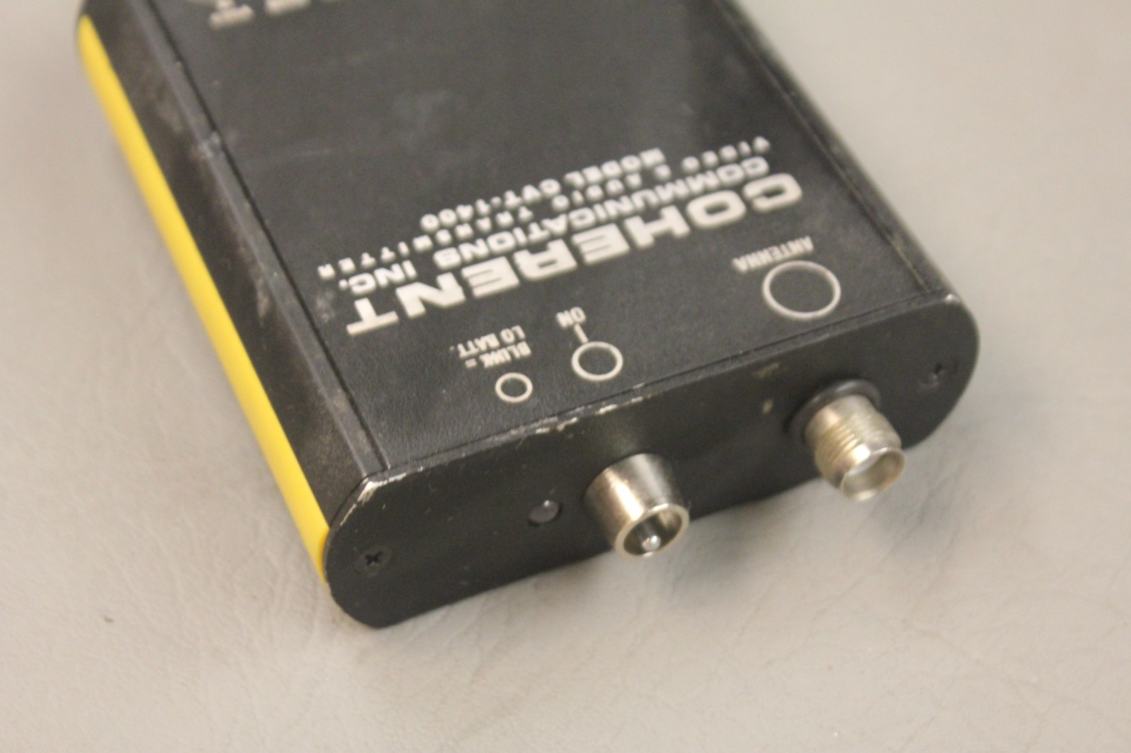 COHERENT COMMUNICATIONS CVT-1400 VIDEO AUDIO TRANSMITTER