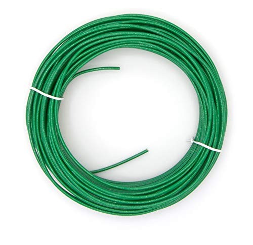 Green THHN Wire – 12 AWG – 25 Feet – Solid Copper Grounding Wire, Proudly Made