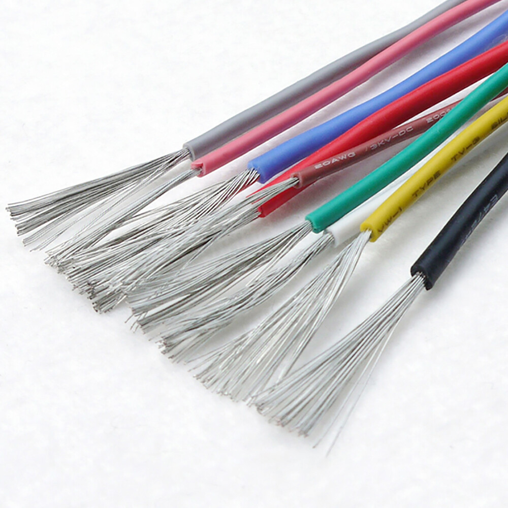 30AWG-18AWG High and Low Temperature Wire Flexible Soft Silicone Cable Resistant