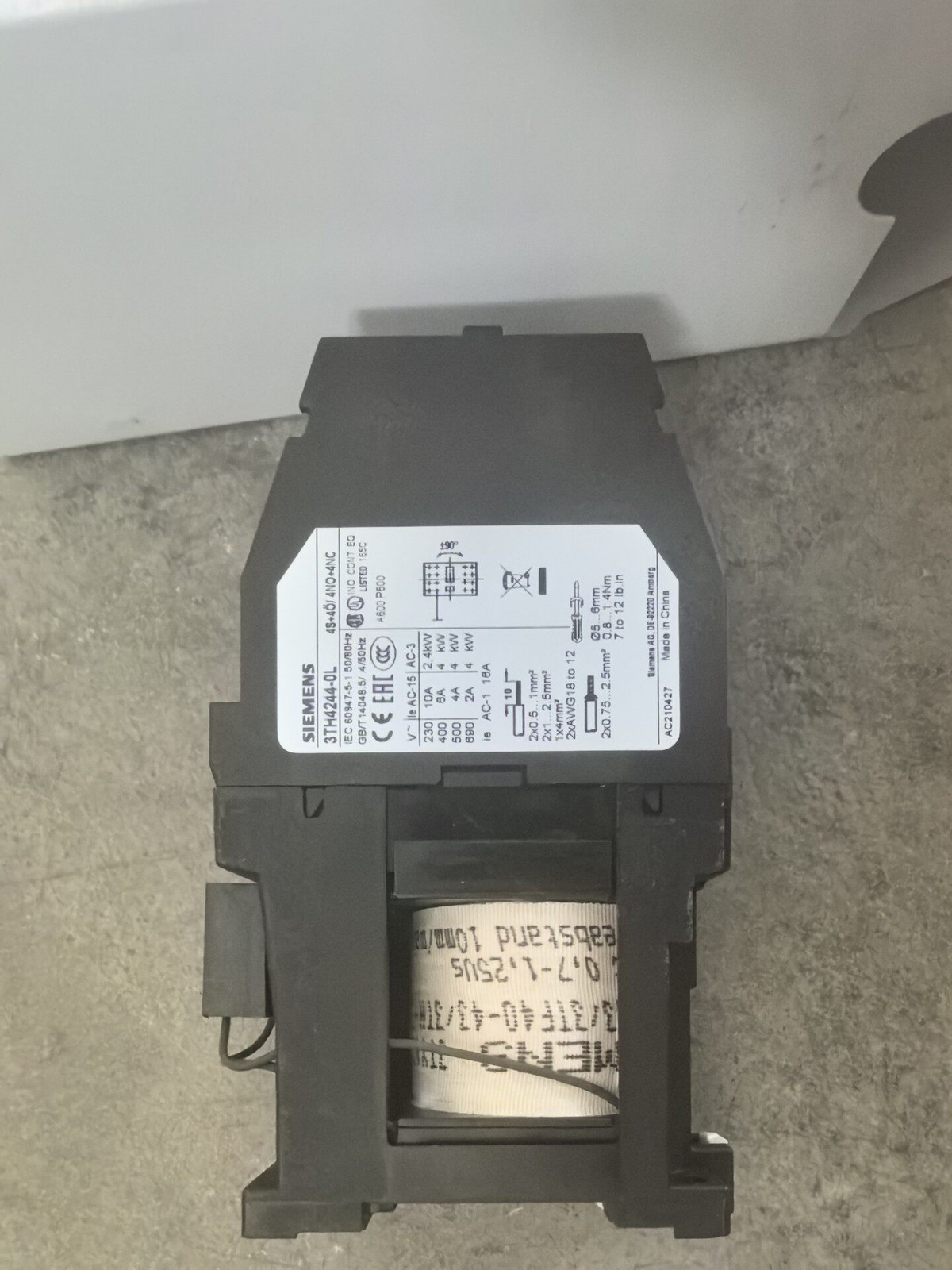 1PC NEW SIEMENS 3TH4244-0LF4 Control Module 1 Year Warranty