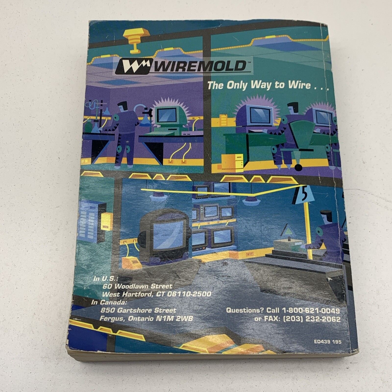 Vintage 1995 Wiremold Walker Products Buyer Guide Catalog Order Book