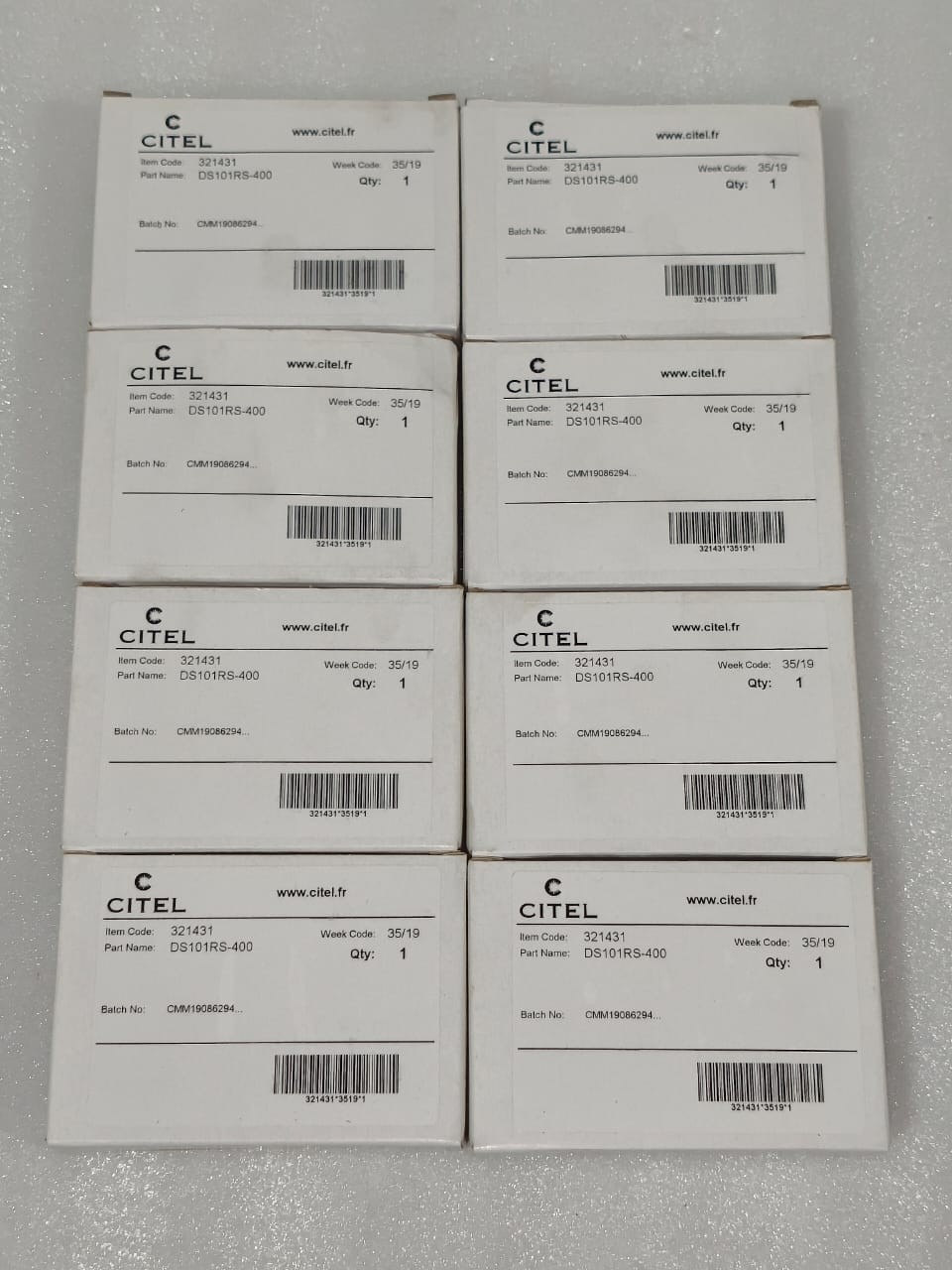 NEW CITEL DS100R-400 440V THREE PHASE PROTECTOR SURGE PACK OF 8 PCS FREE