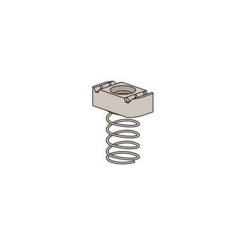 Wesanco W2-8EG, 1/2″, Electrogalvanized, Channel Nut with Standard Spring, 1 pc