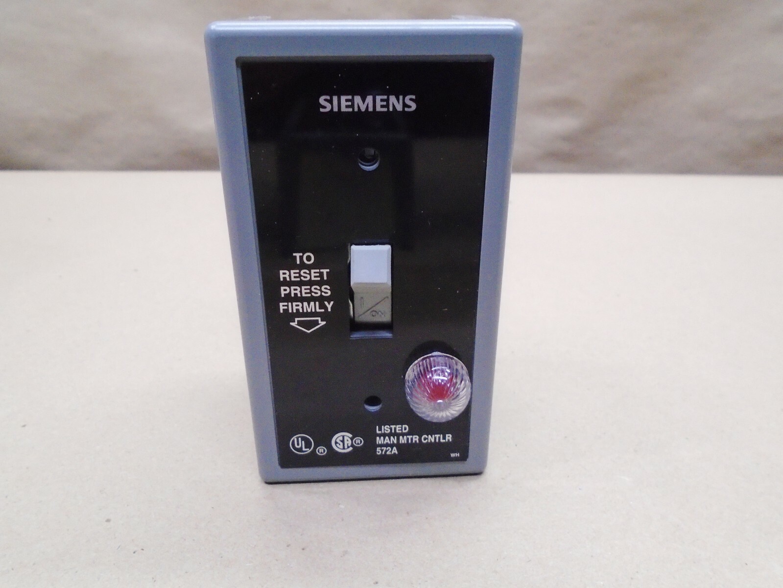 3 Lot NEW Siemens SMFFG1P Manual Starter 1 Pole Toggle 277 Volt AC/30 Volt DC