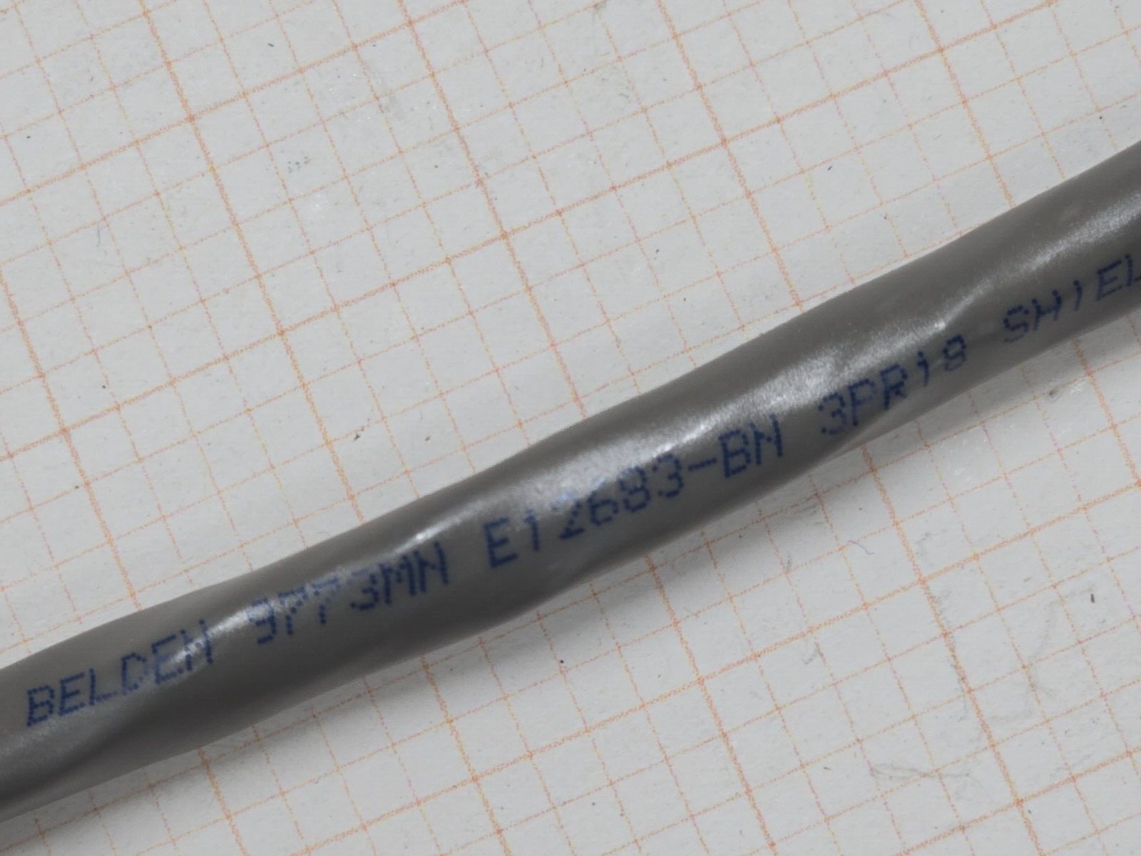 Belden 9773MN 18/3P SpaceMaker SPOS Shielded Twisted Pairs Control Cable /10ft