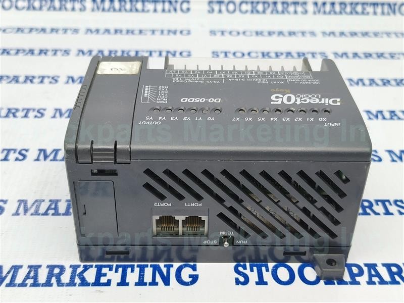 LOT 2 PCS. KOYO DIRECT LOGIC D0-05DD Programmable Logic Controller 100-240V 30VA