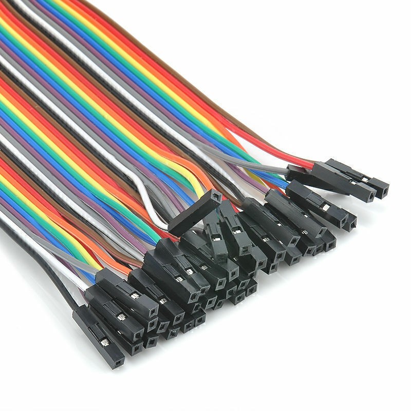 120PCS Multicolor Breadboard Cables Kit Male-Male Male-Female Female-Female