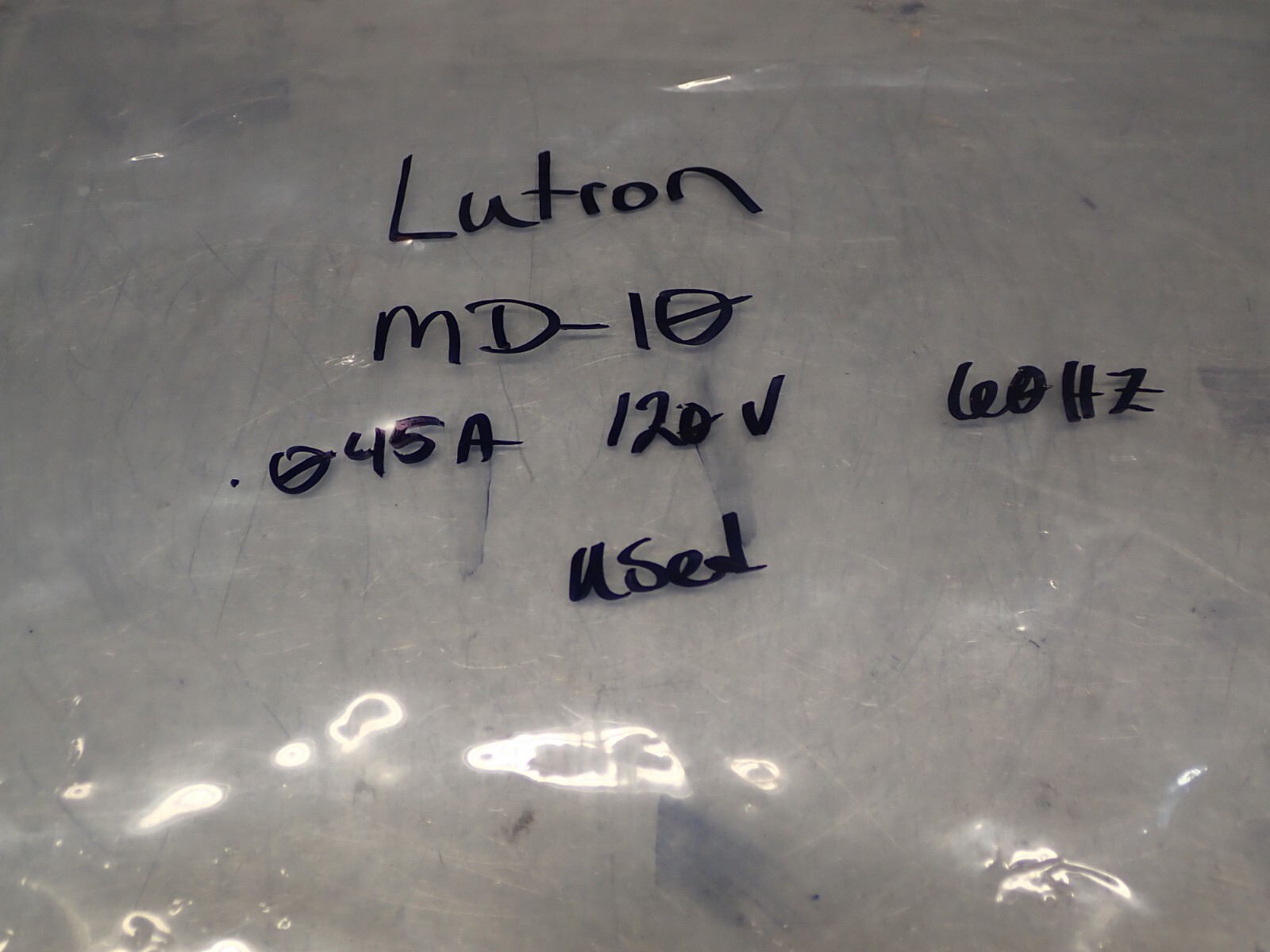 LUTRON MD-10 Motor Drive MCS-4 .045A 120V 60Hz Used W/ Warranty See All Pictures