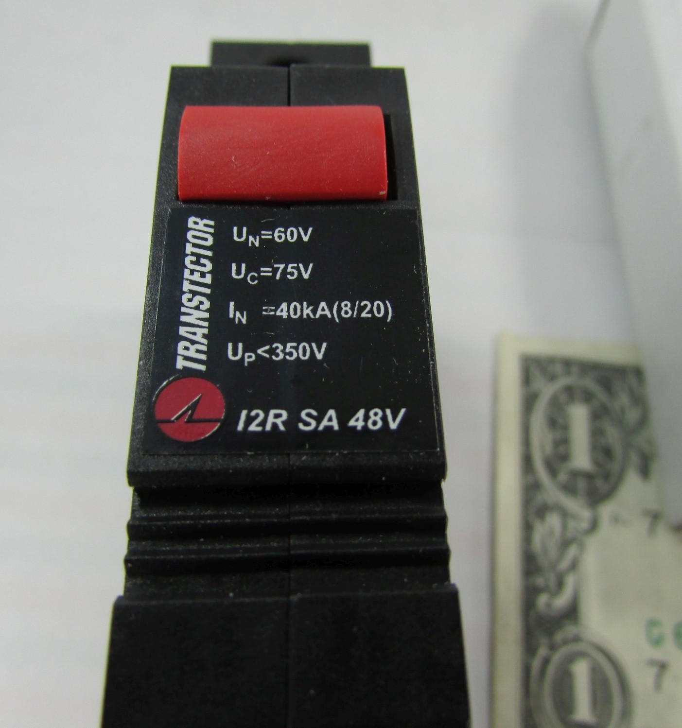 New Transtector DC Surge Protectors SPD I2R DIN-Rail 48 Vdc Single-Mode 40kA MOV