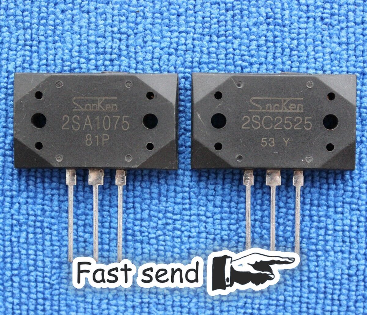 1pcs 2SA1075 +1pcs 2SC2525 Complementary Transistor