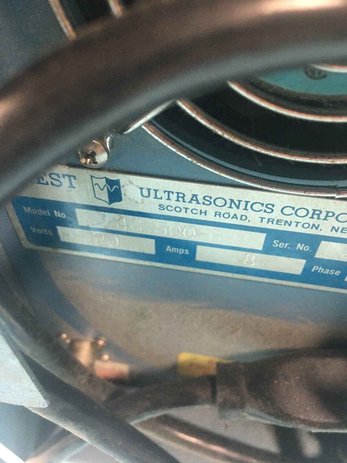Crest 4G500-6 Genesis Ultrasonic Generator 120V, 8A, 1 Phase, 121745