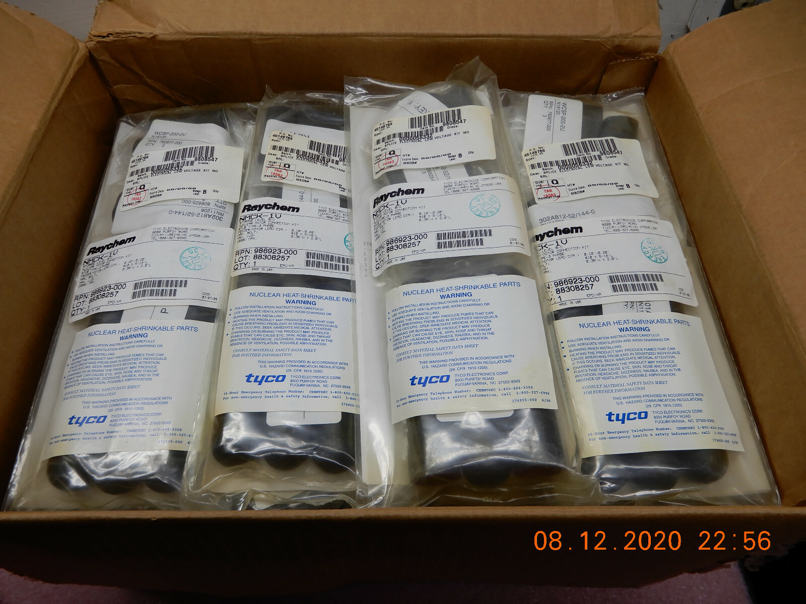 RAYCHEM NMCK-1V MOTOR CONNECTION KIT / MCK-1V