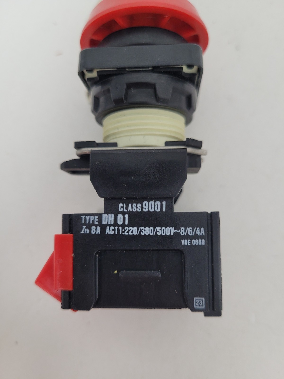 Square D Keyed Red Push Button 9001DH01 Contact Block – Next Day Option