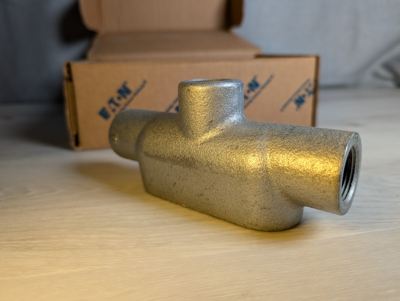 (Box of 5) Crouse-Hinds TB27 3/4″ Iron Form 7 Rigid Conduit Outlet Body NEW