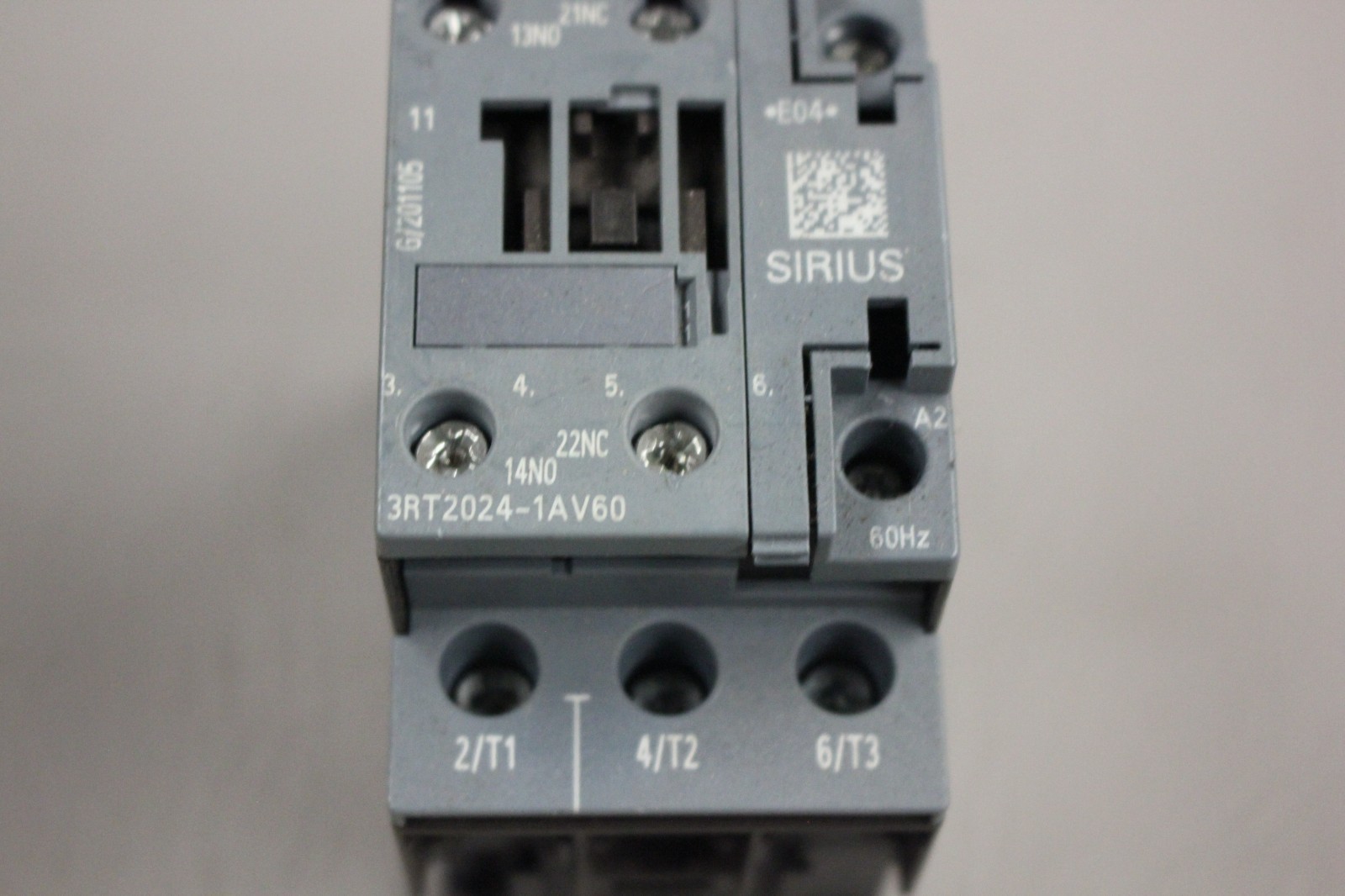 SIEMENS SIRIUS CONTACTOR 3RT2024-1AV60