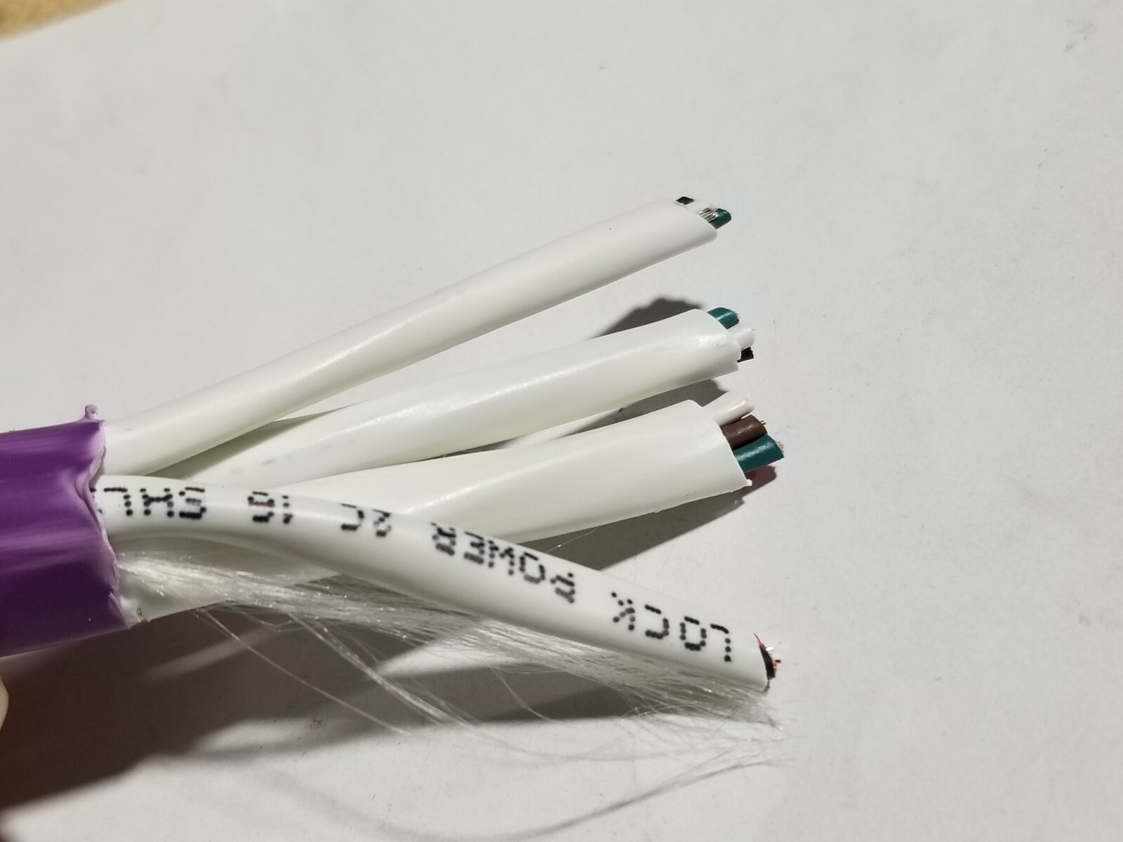 Southwire/Tappan 18/6C+18/4C+16/2C+22/4C Plenum Access Control Cable Purple/50ft