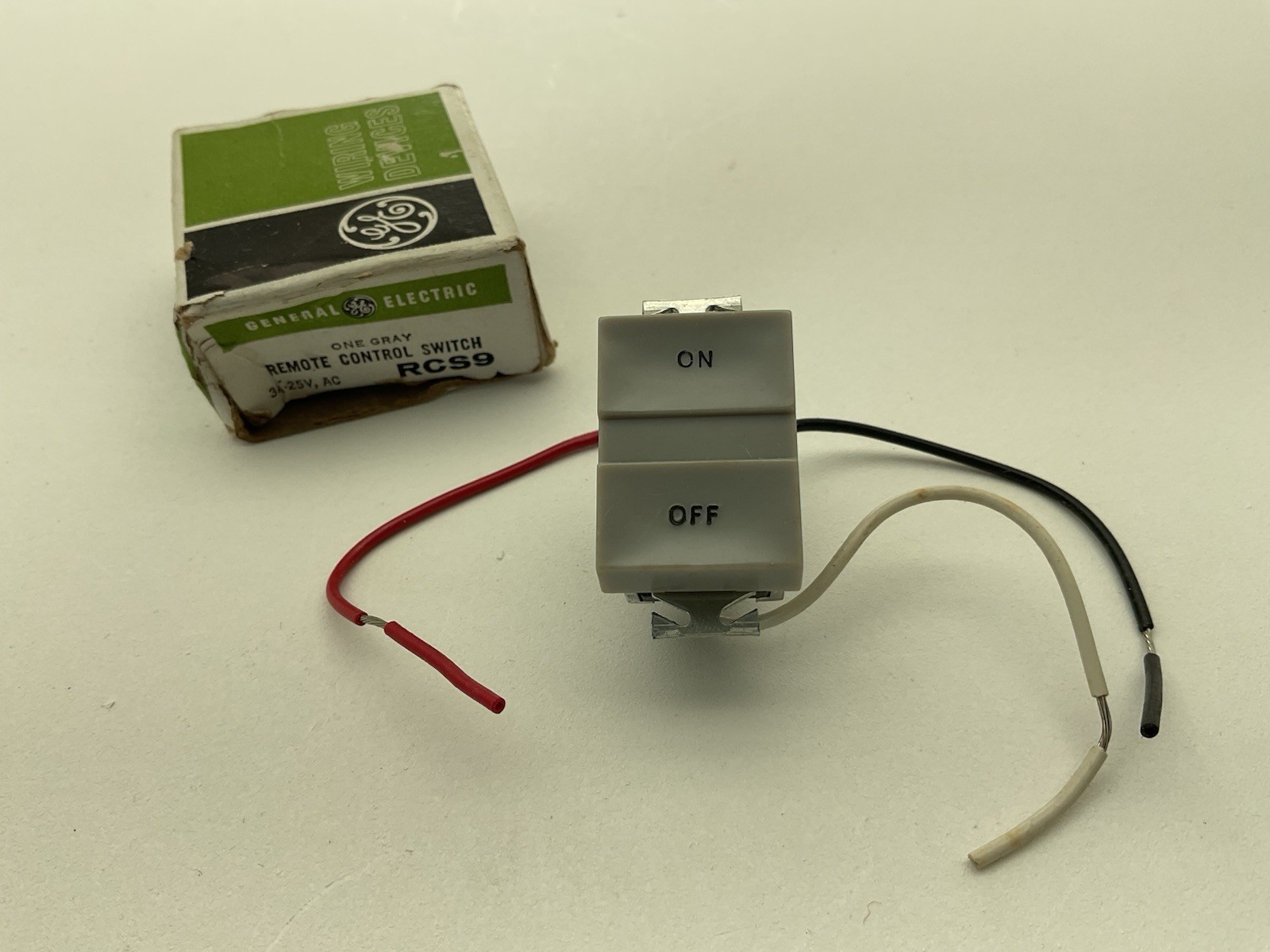GE/General Electric RCS2, Remote Control Switch, 3A 25V AC