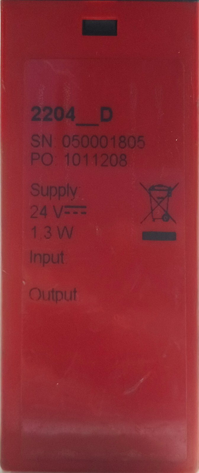 PR ELECTRONICS 2204 ISOLATION AMPLIFIER 24VDC 2204 D (FREE SHIP FEDEX/DHL)