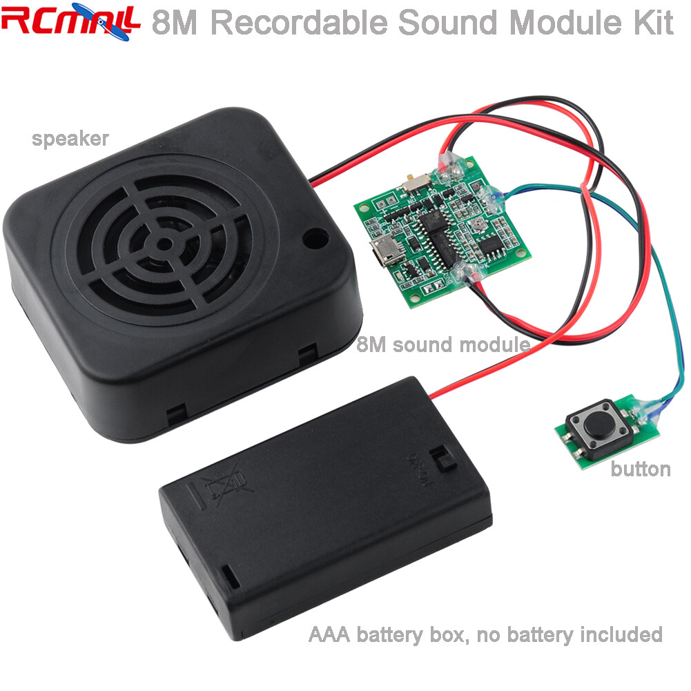 8M Recordable Sound Module Button Control Music Voice MP3 Player DIY Music Box