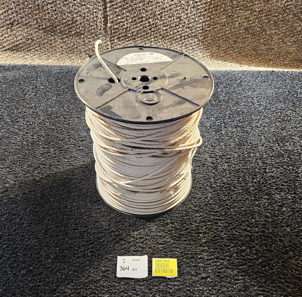 Watlow RT4-20-4-701 20 Gauge Wire AAH1505 1100 ft RTD Lead Hook Up Wire White