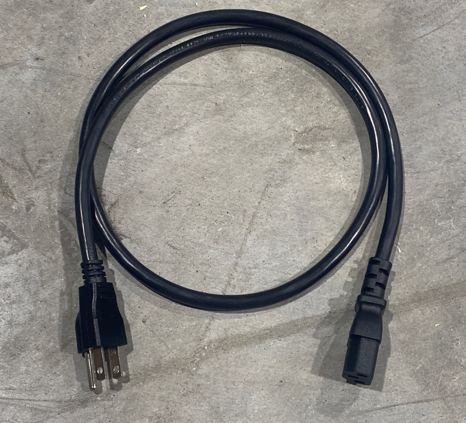 XIONGRUN XR-301 To XR-501 Cable Cord E218701 SJT 15AWGX3C 300V – NEW